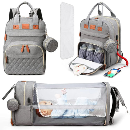 **Versatile Baby Backpack Bed™**