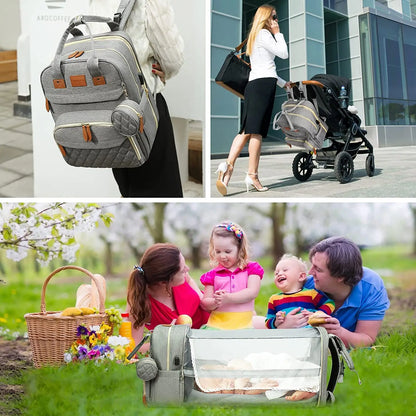 **Versatile Baby Backpack Bed™**